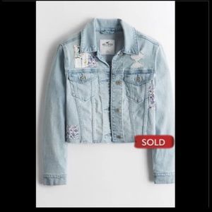 PATCHWORK CROP DENIM JACKET